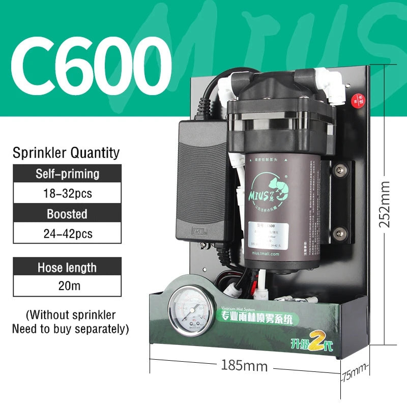 C Series Silent Reptile Fogger and Rainforest Humidifier