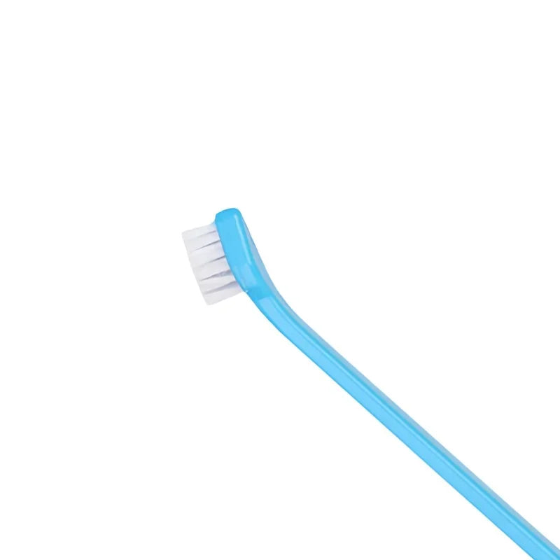 Soft Bristle Single Head Pet Toothbrush for Cats and Dogs