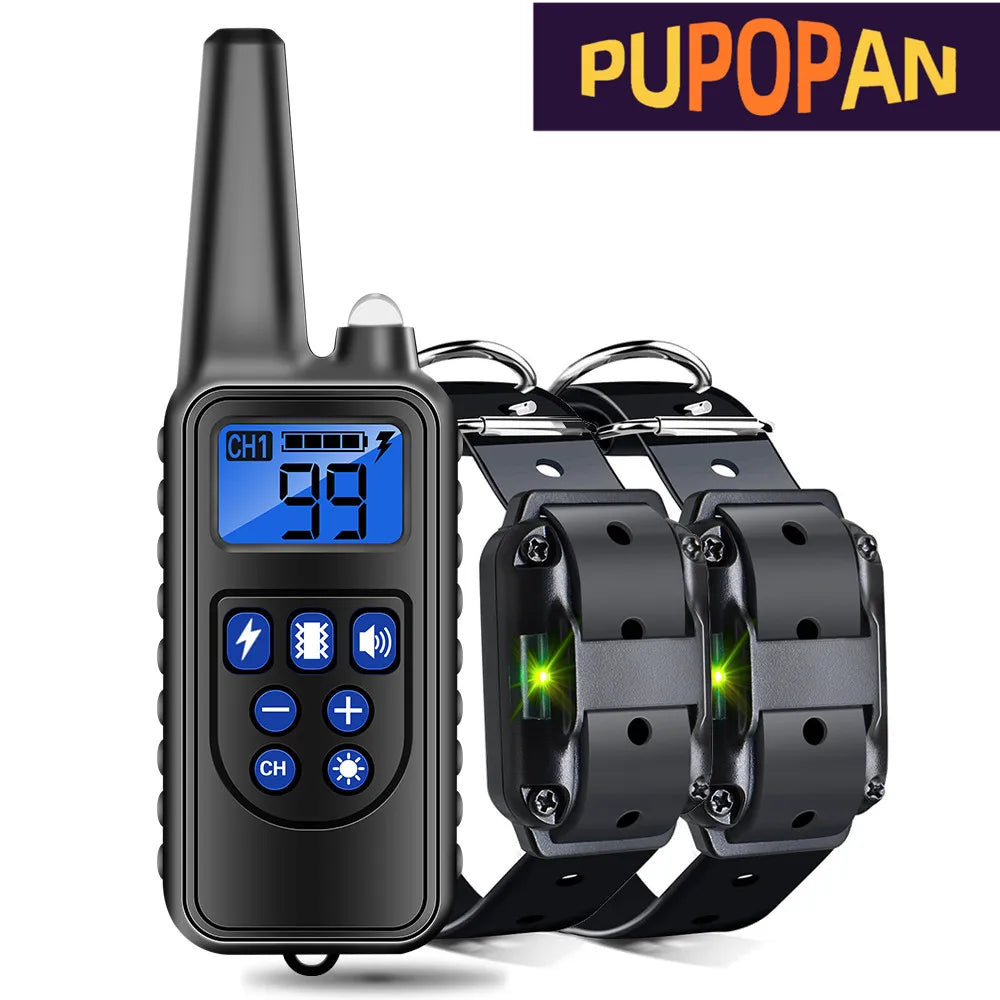 Rechargeable Electric Dog Training Collar with Clicker