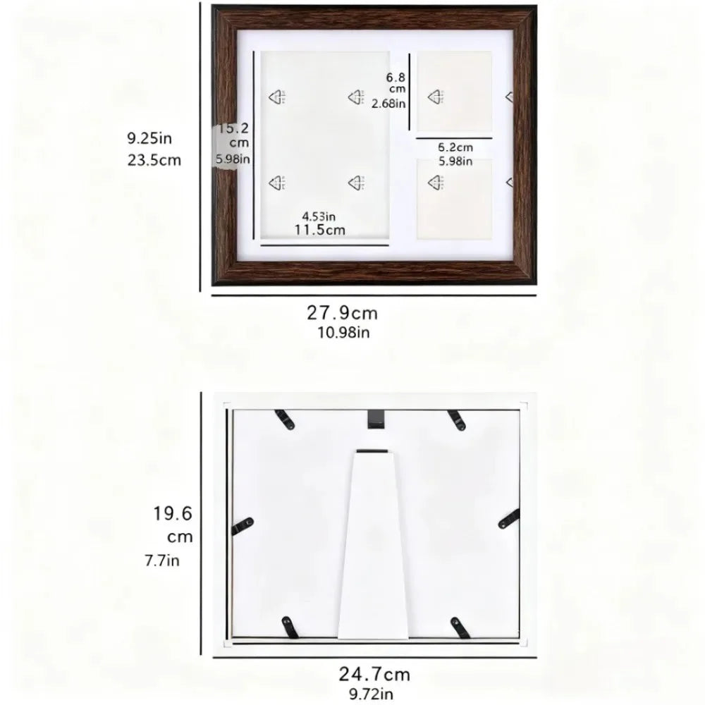 DIY Pet Paw Print Memorial Kit with Frame