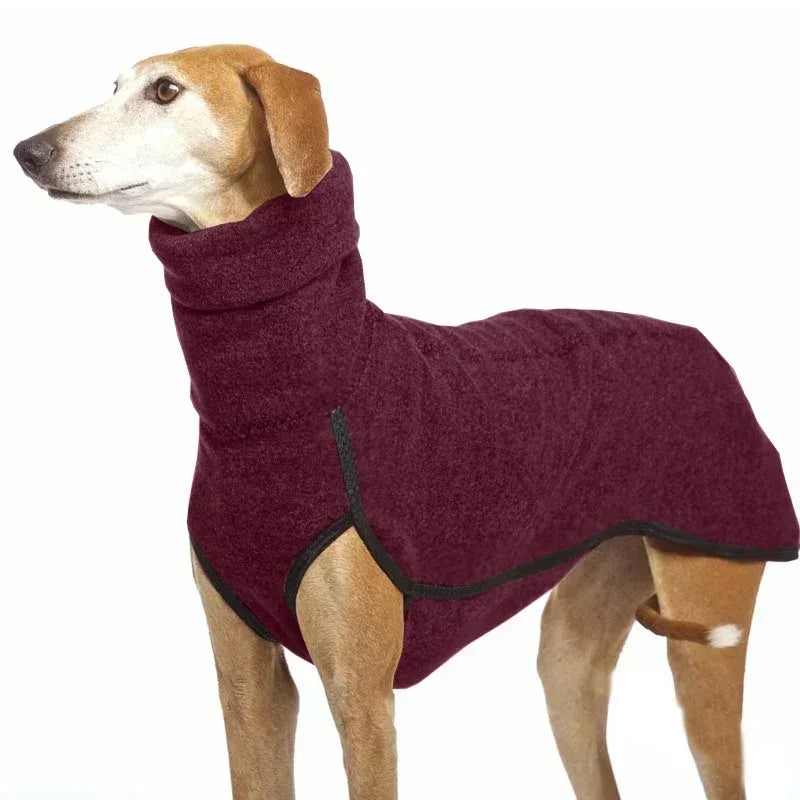 Warm High Collar Greyhound Winter Sweater