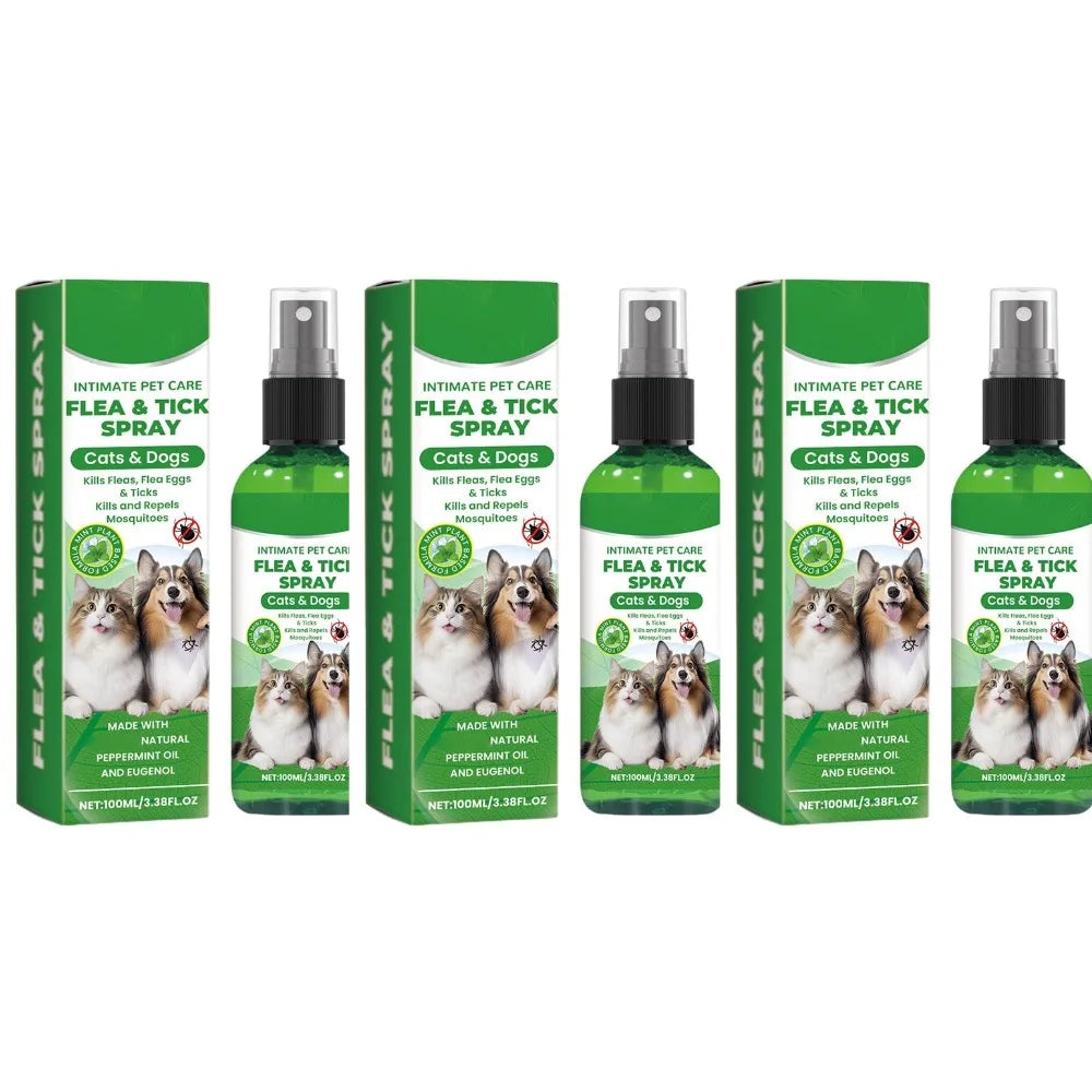Gentle Pet Insect Repellent Spray for Fleas and Mites