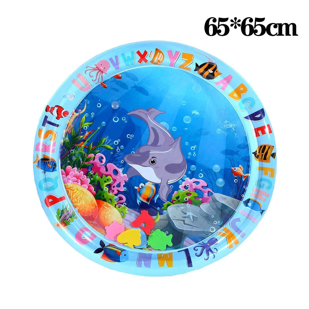 Inflatable Sea Life Pet Water Mat And Baby Crawling Mat
