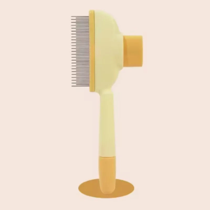 Self-Cleaning Pet Grooming Brush and Hair Remover