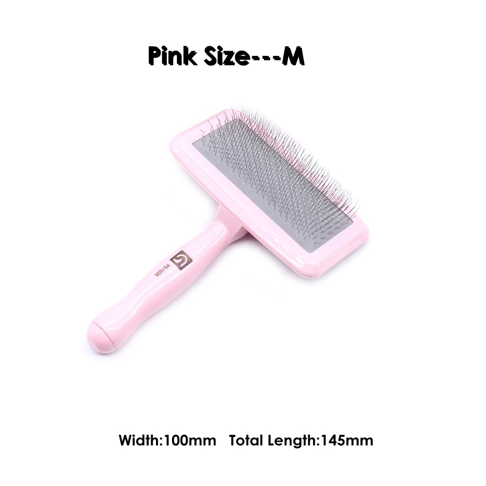 Self-Cleaning Pet Grooming and Shedding Brush