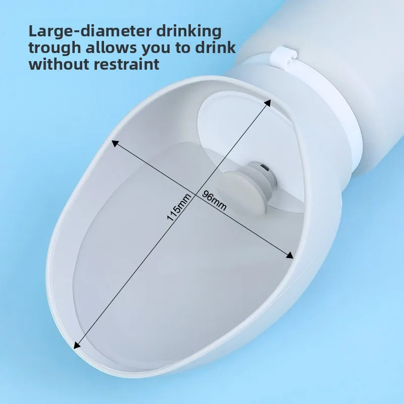 Portable Silicone Foldable Dog Water Bottle