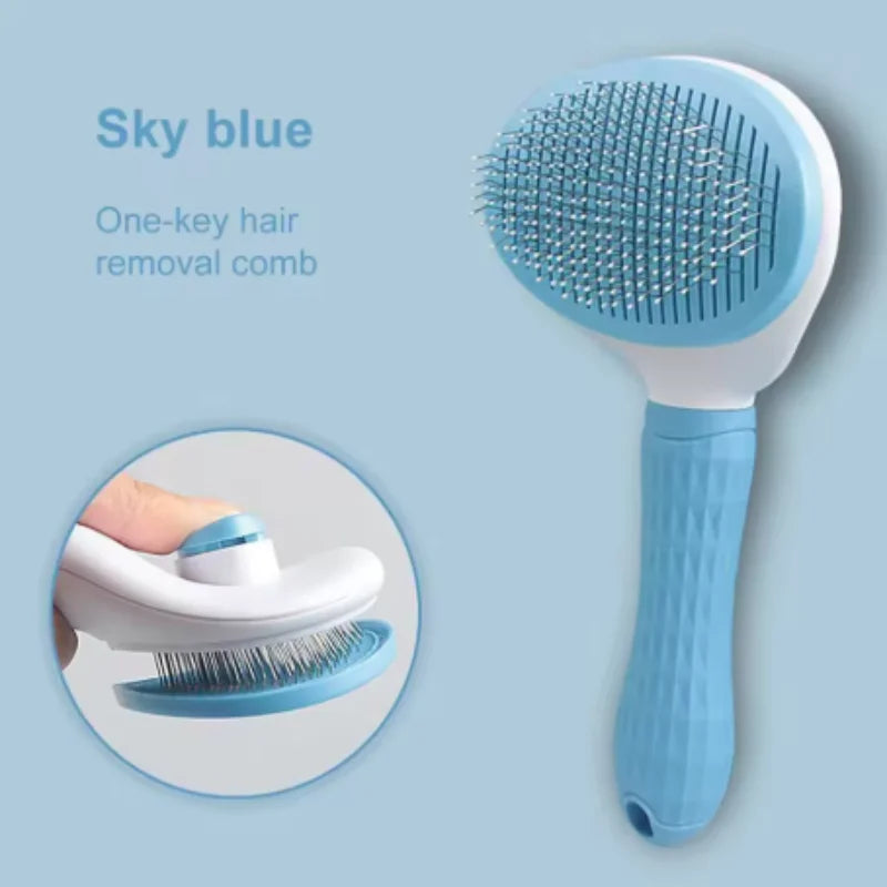 Pet Grooming and Hair Removal Bath Brush