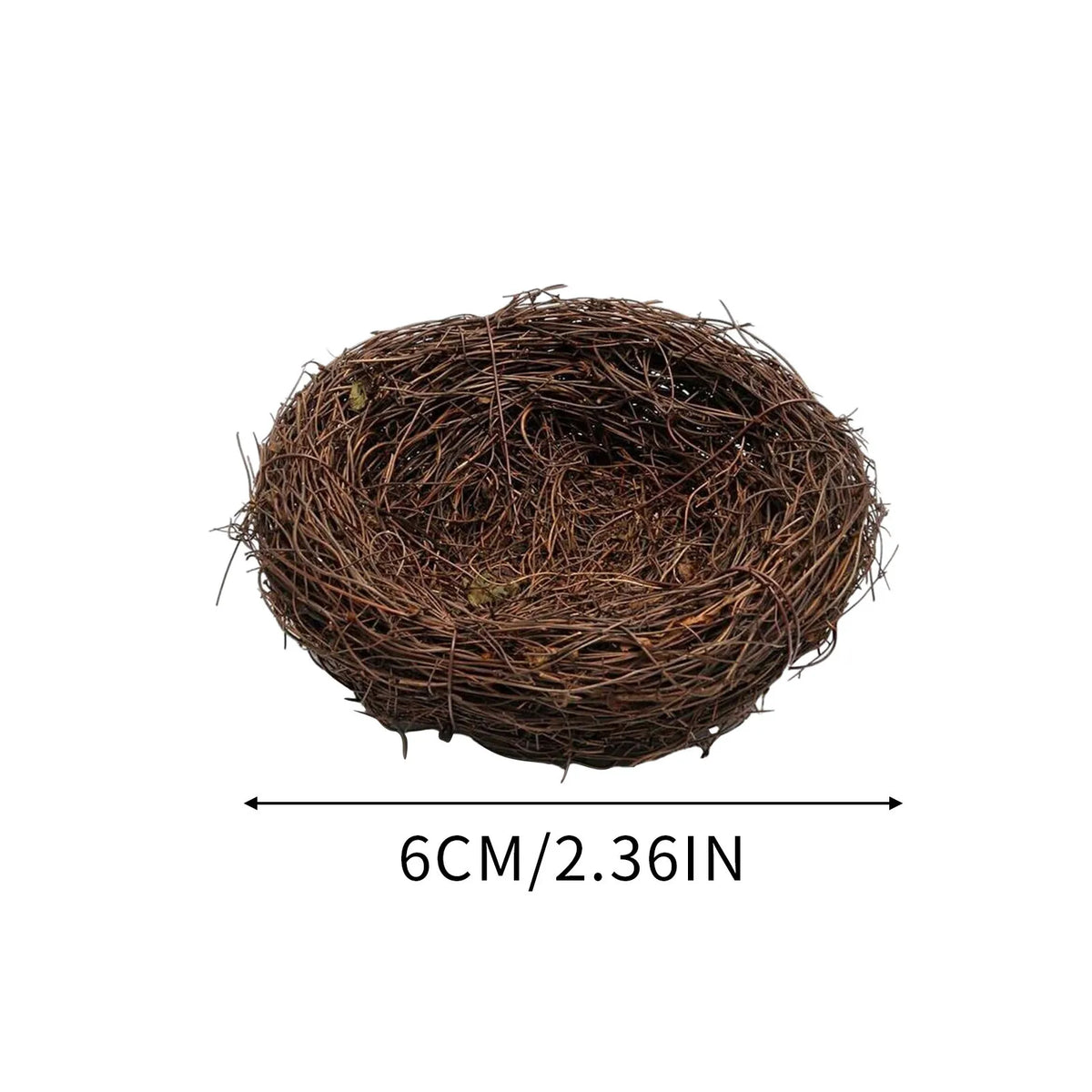 Woven Natural Grass Birdhouse Hideaway Decoration