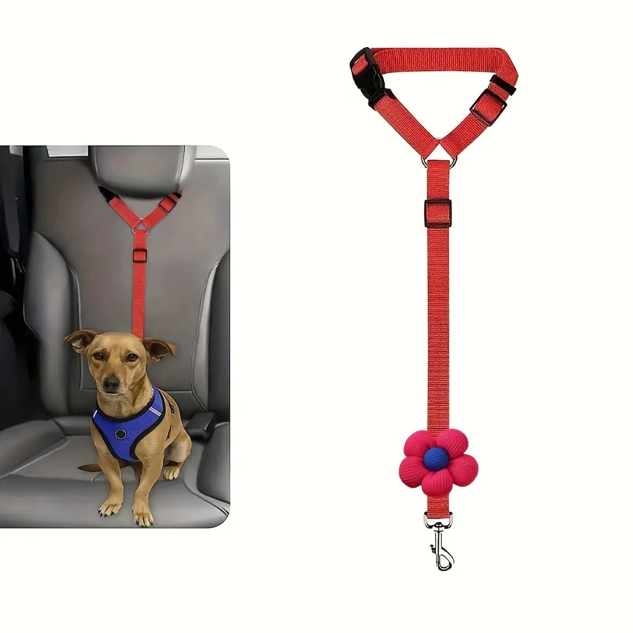 Dog Safety Seat Belt Pet Car Tether