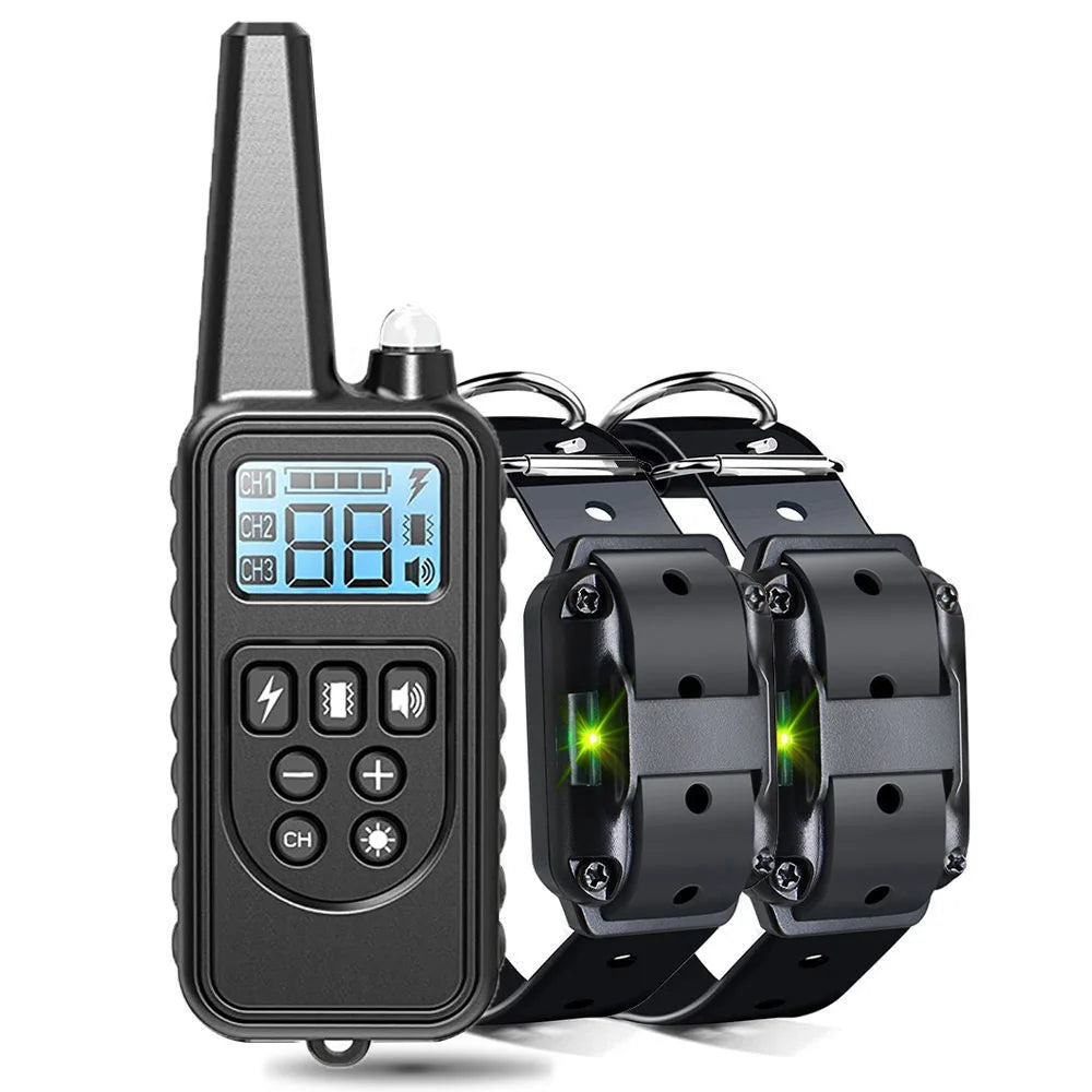 Rechargeable Electric Dog Training Collar with Clicker