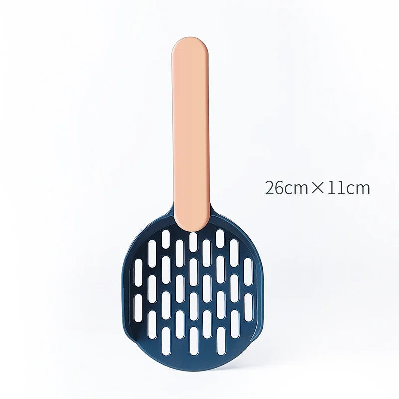 Colorful Ergonomic Cat Litter Shovel