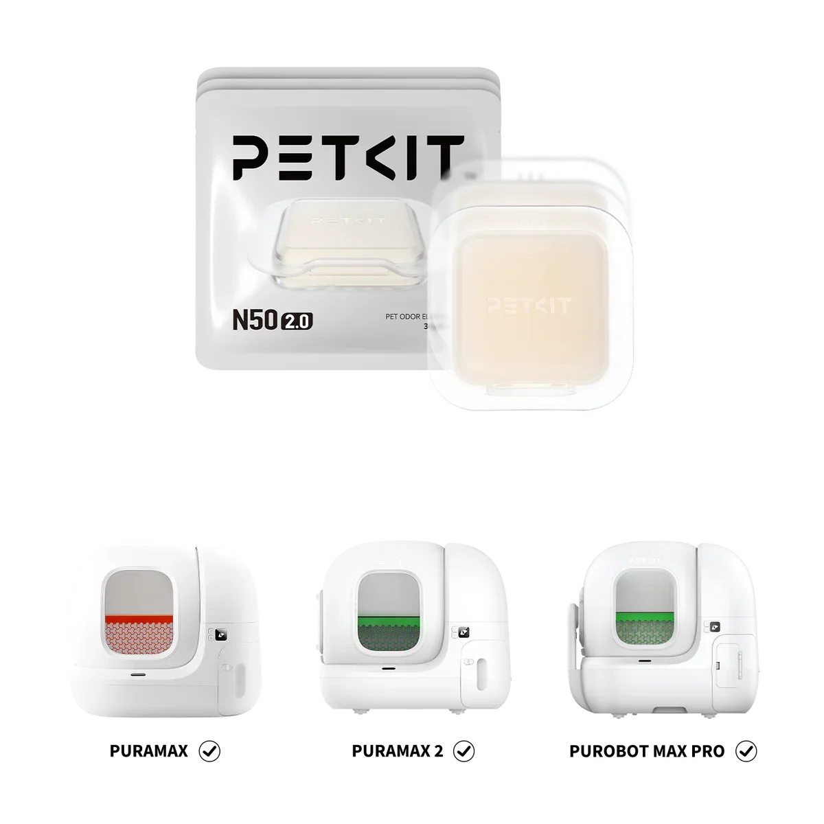 Pet Deodorant N50 2.0 for PURA MAX and PUROBOT MAX PRO
