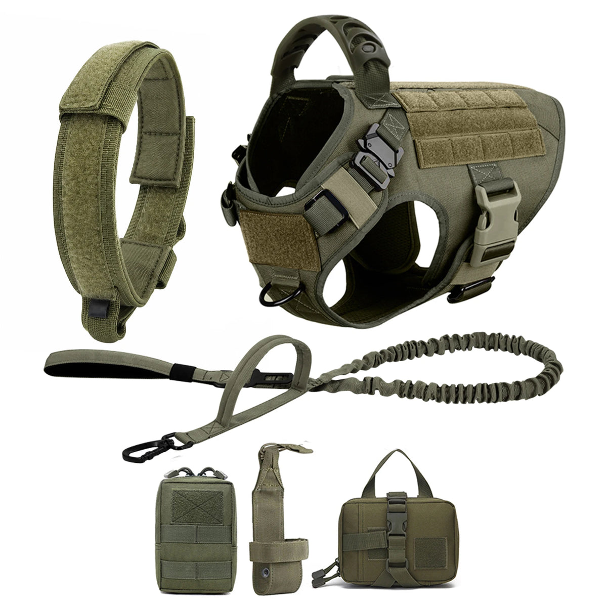 Large Dog Training Harness And Leash Set