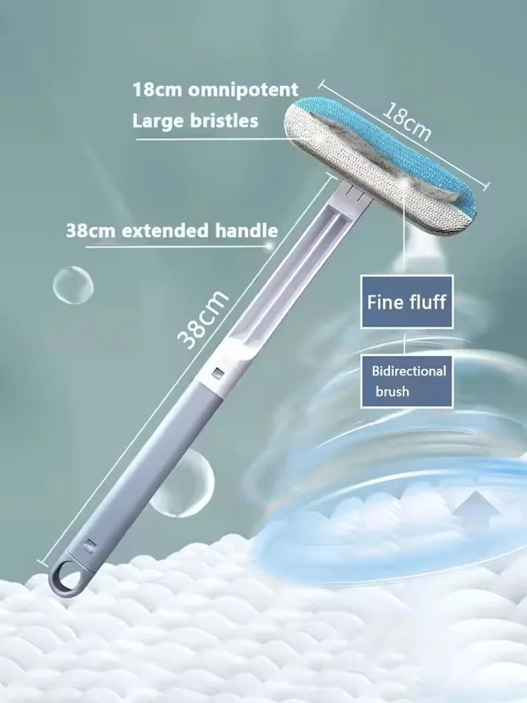 Long Handle Static Pet Hair Remover and Grooming Tool
