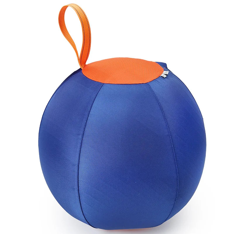 Large Durable Polyester Inflatable Dog Toy for Teething