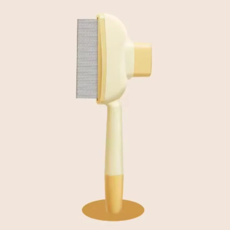 Self-Cleaning Pet Grooming Brush and Hair Remover