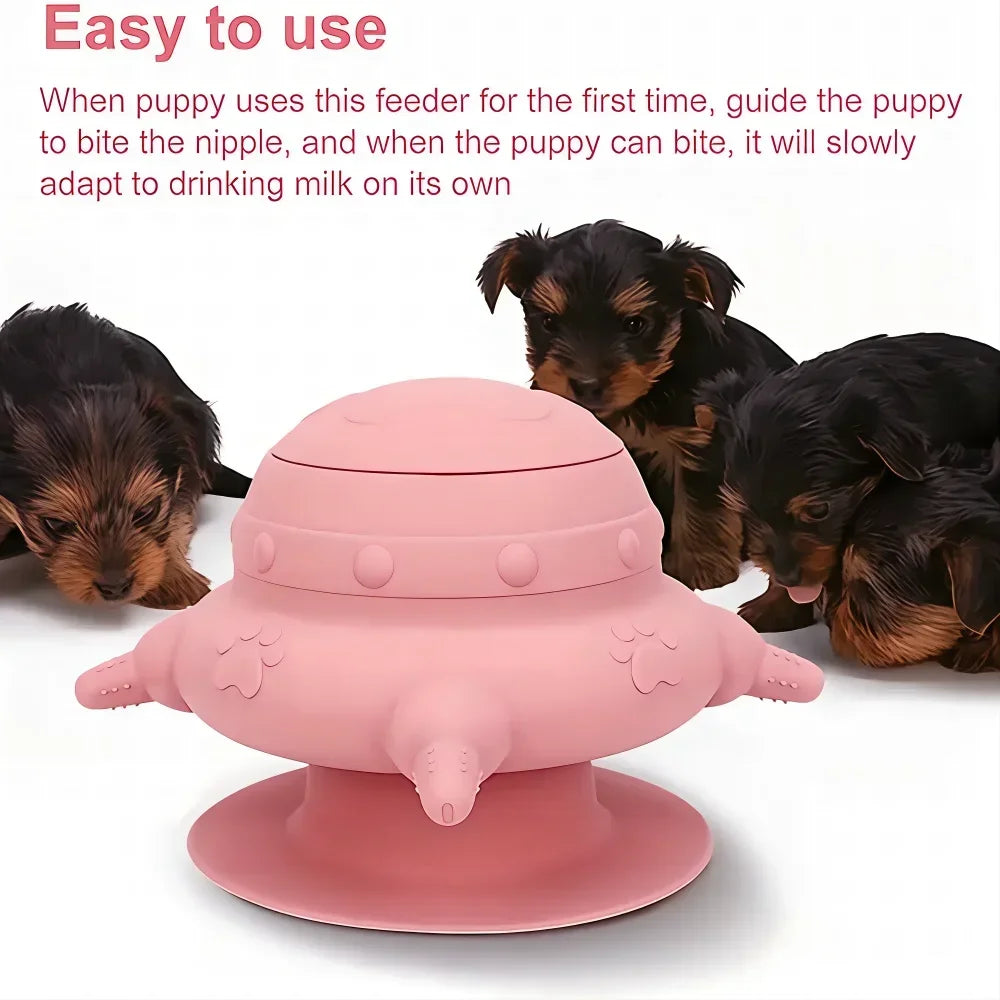 Silicone Puppy and Kitten Multi Feeder Bottle
