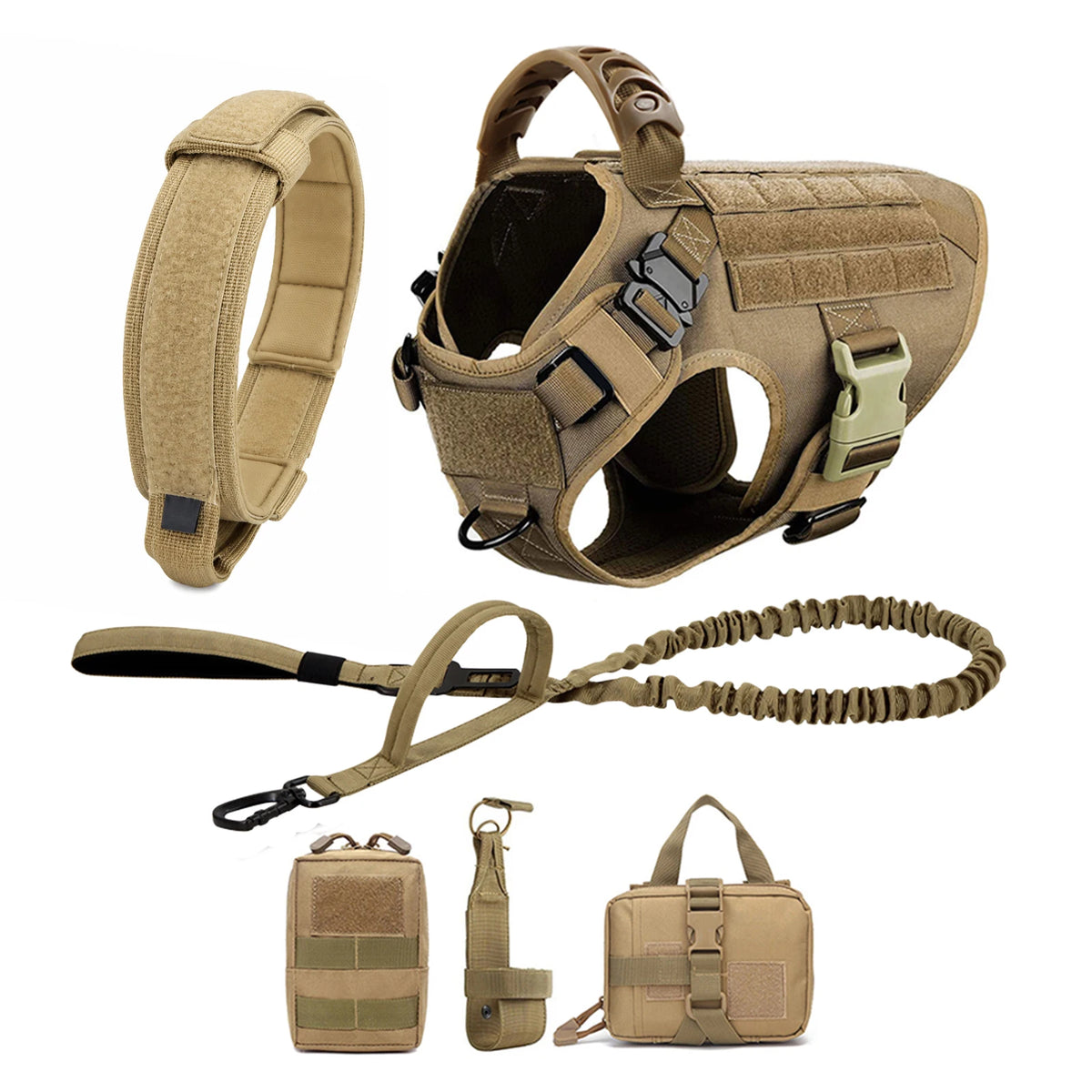 Large Dog Training Harness And Leash Set