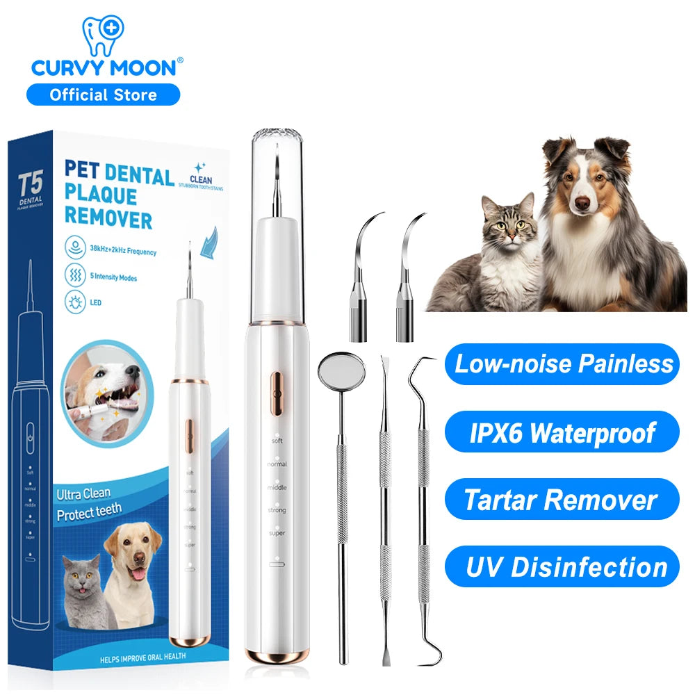 Electric Ultrasonic Pet Dental Scaler and Teeth Cleaner