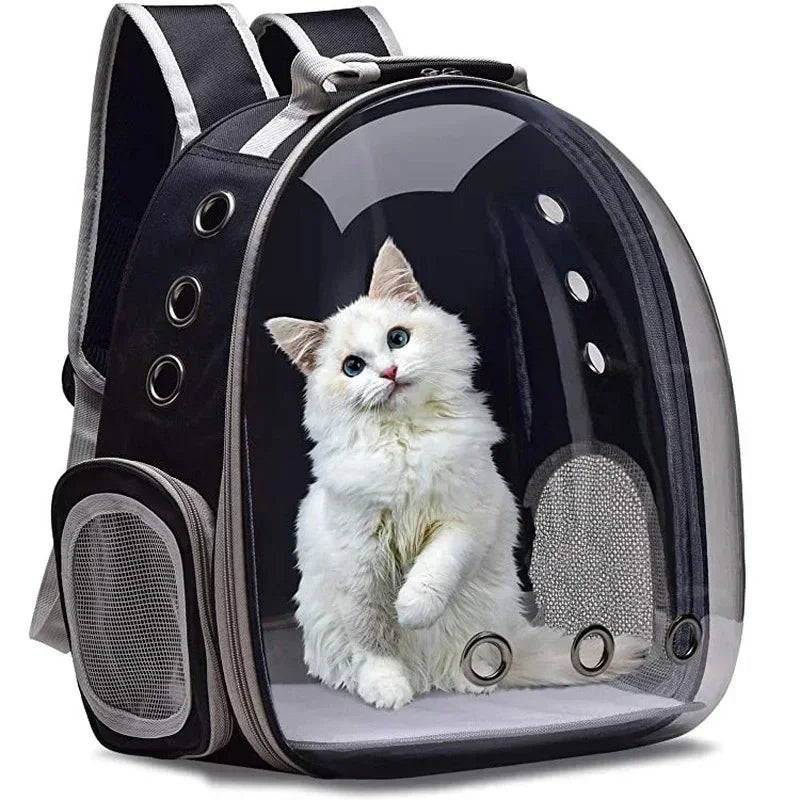 Transparent Portable Bubble Cat Carrier Backpack