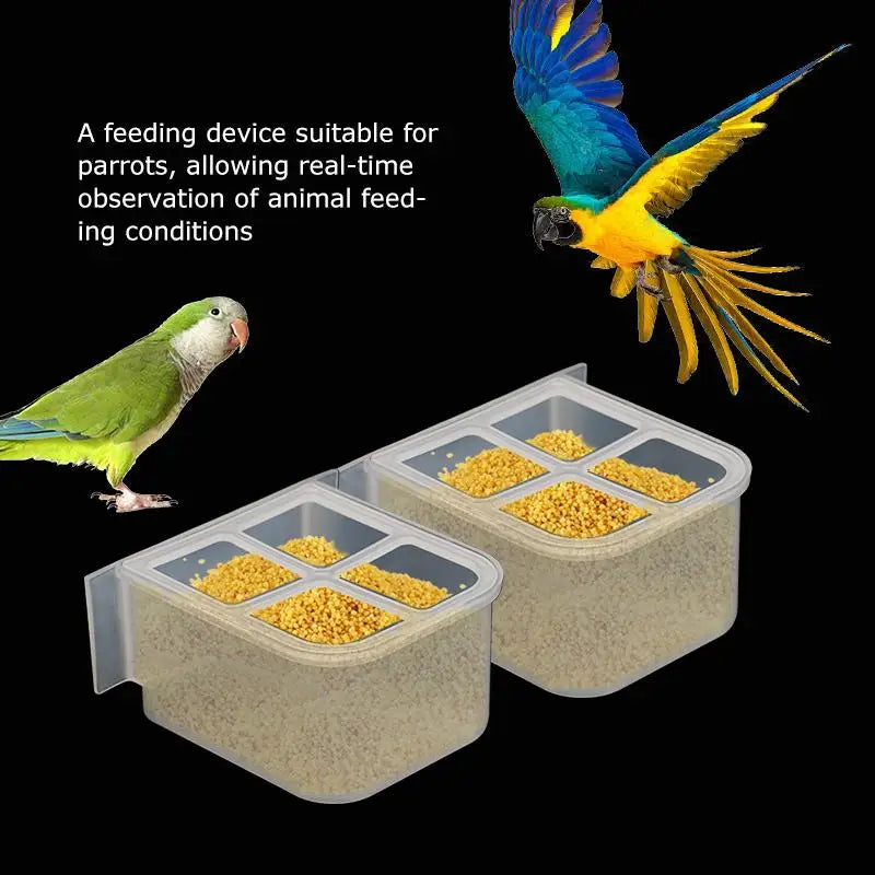 Hanging Bird and Poultry Feeder Drinker Box