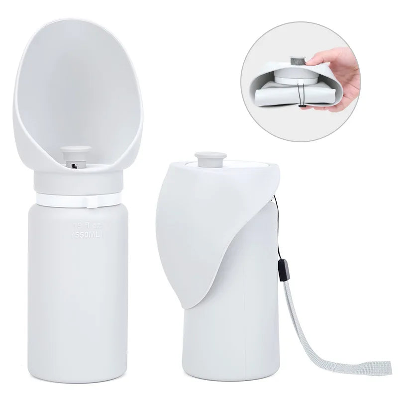 Portable Silicone Foldable Dog Water Bottle