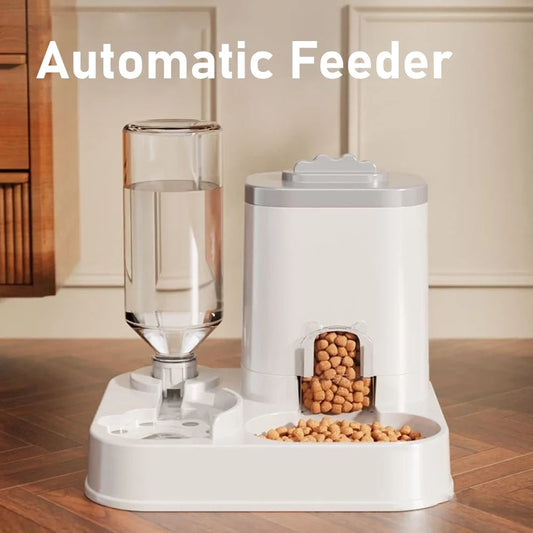 Large Capacity Automatic Pet Feeder and Water Dispenser