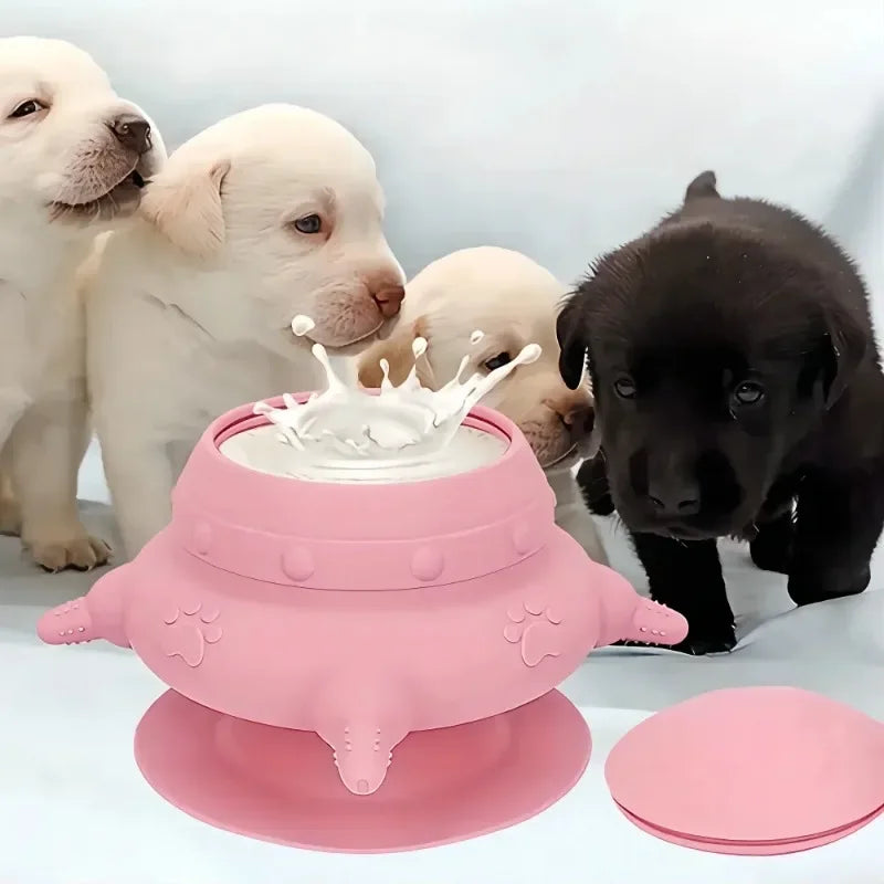 Silicone Puppy and Kitten Multi Feeder Bottle