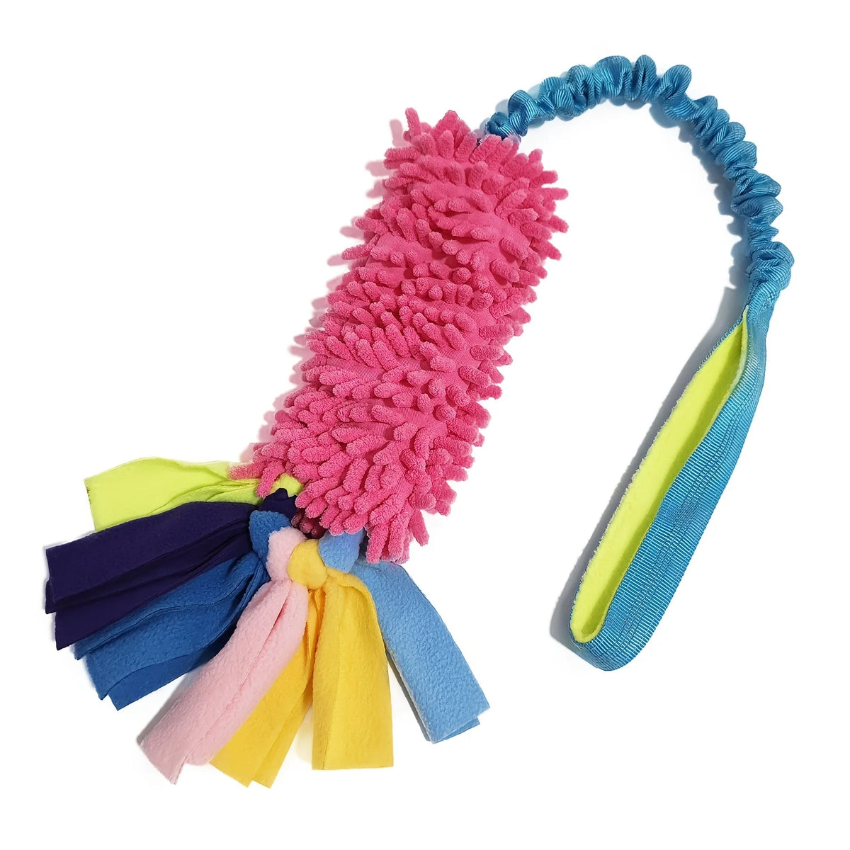 Durable Plush Dog Toy With Pulling Rope And Handle