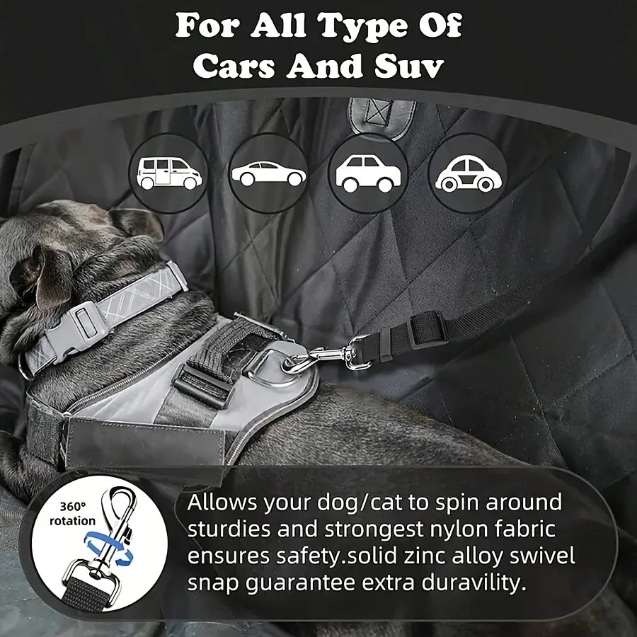 Dog Safety Seat Belt Pet Car Tether