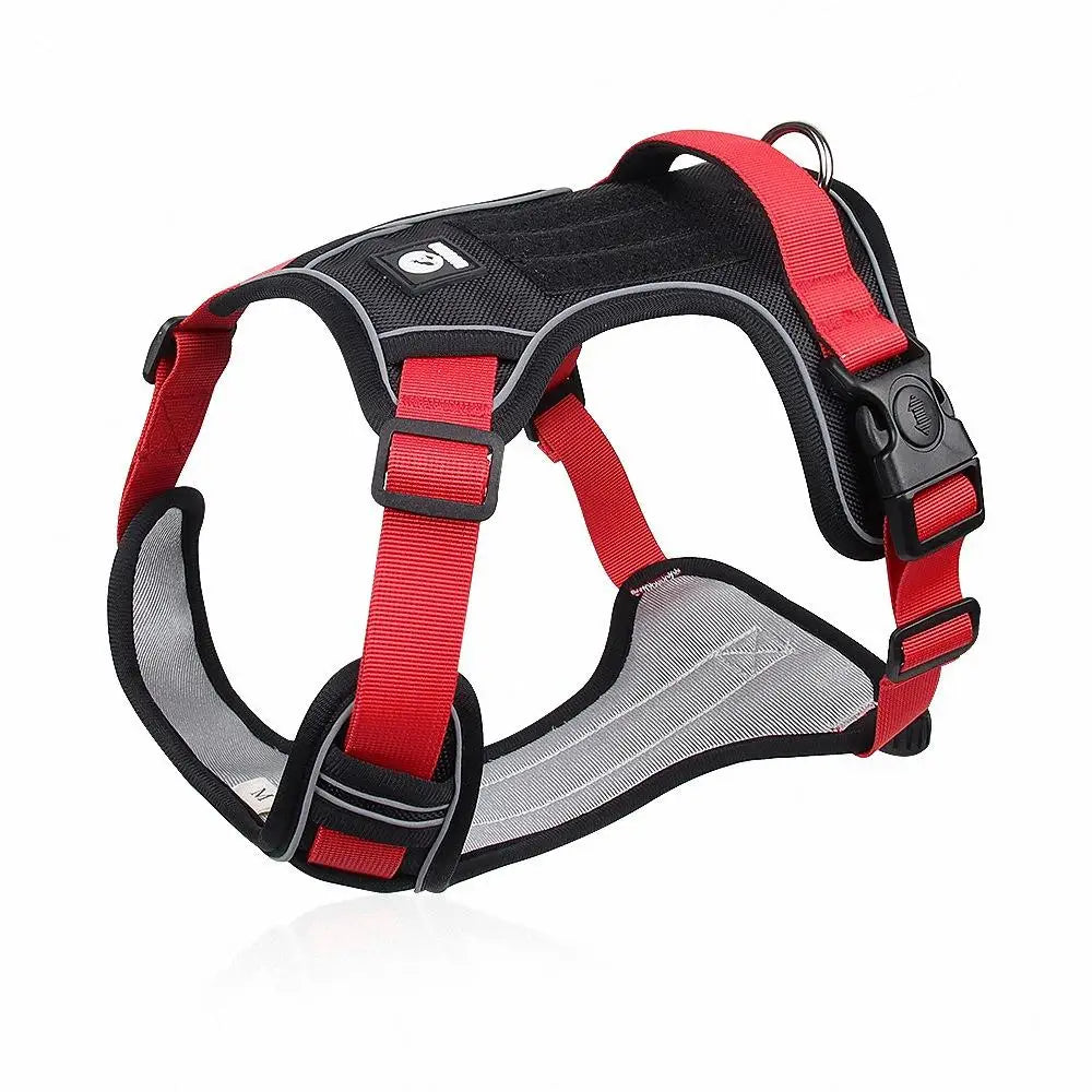 Reflective Tactical Adjustable Dog Harness Vest