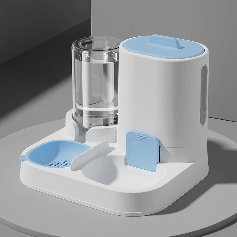 Large Capacity Two-in-One Pet Feeding and Water Bowl