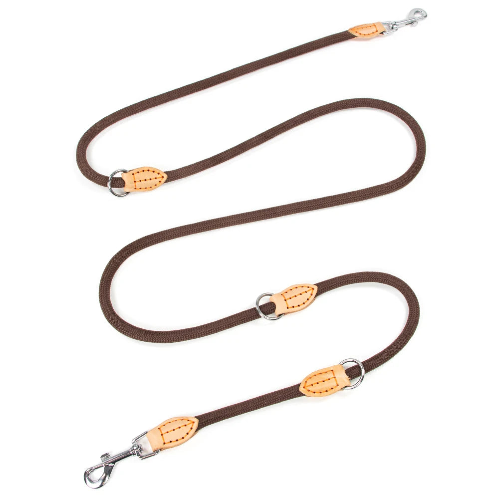 Multifunctional Adjustable Hands-Free Dog Leash for Two Dogs