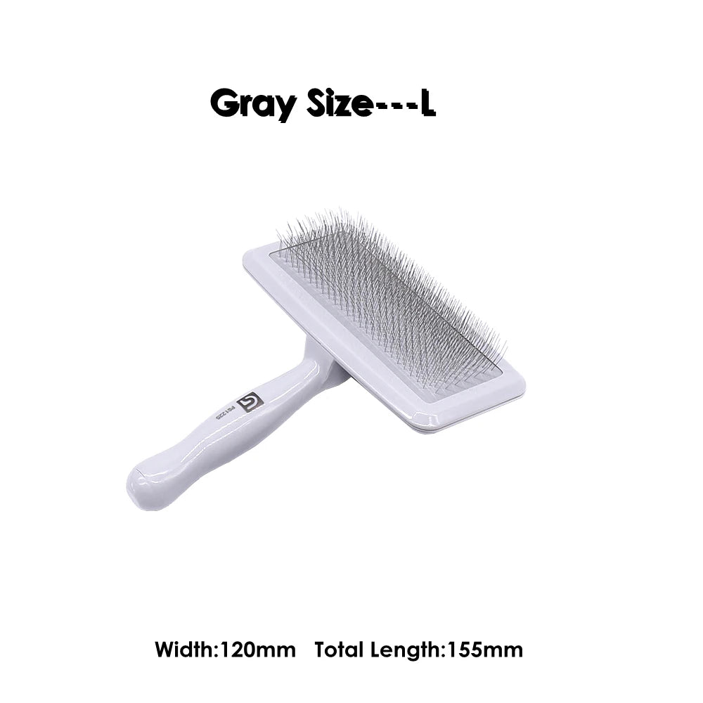 Self-Cleaning Pet Grooming and Shedding Brush