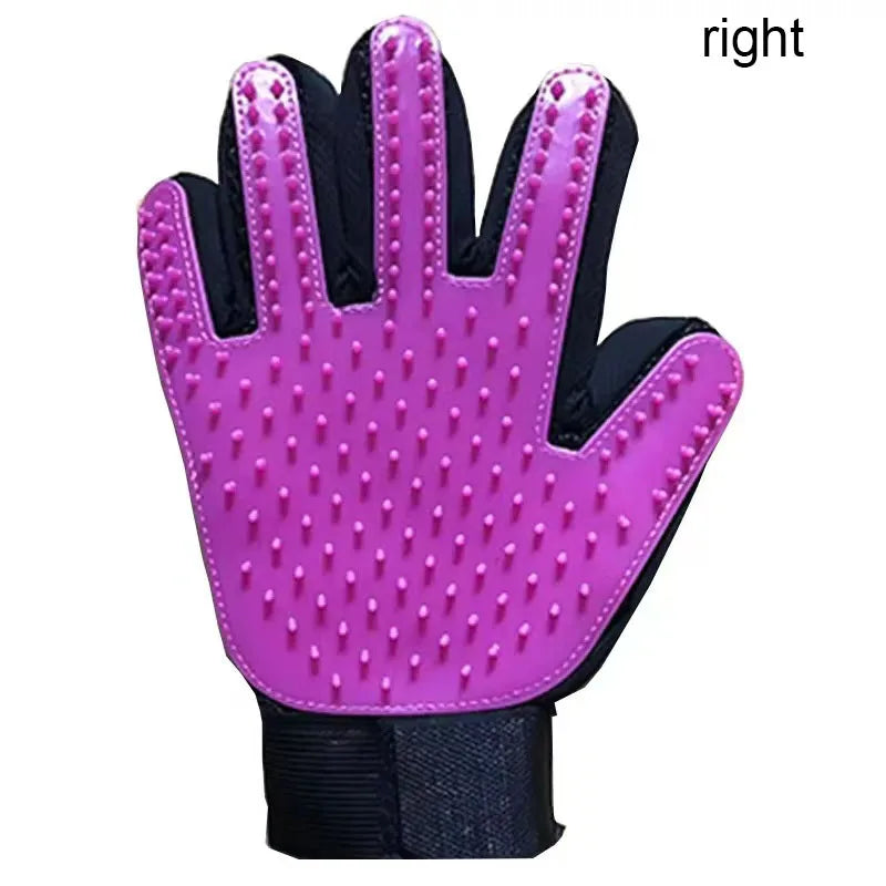 Pet Grooming and Deshedding Glove Brush