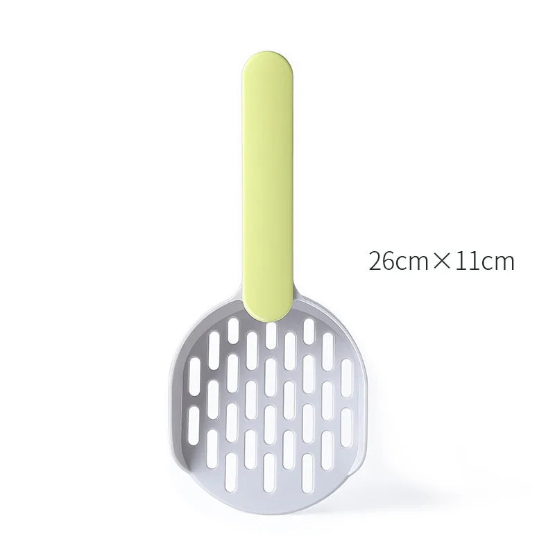 Colorful Ergonomic Cat Litter Shovel