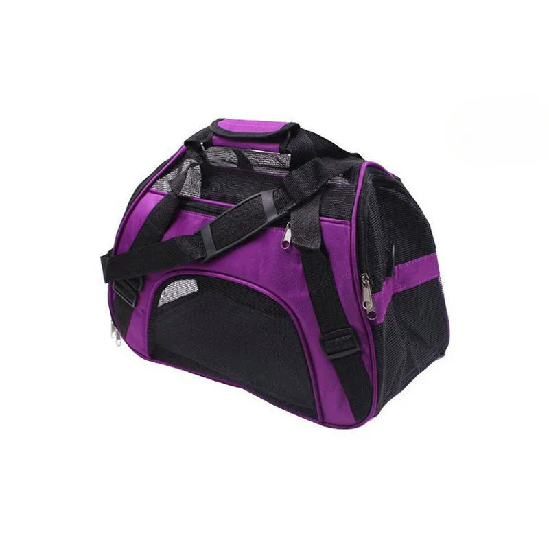 Portable Mesh Breathable Pet Carrier Bag for Small Dogs and Cats
