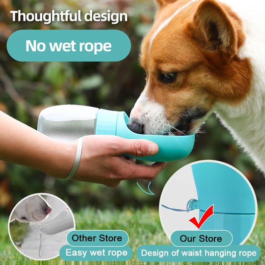 300ml Portable Pet Water Bottle and Bowl