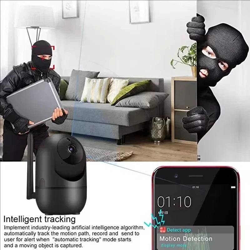 Smart 1620P Wireless Auto Tracking Security Camera