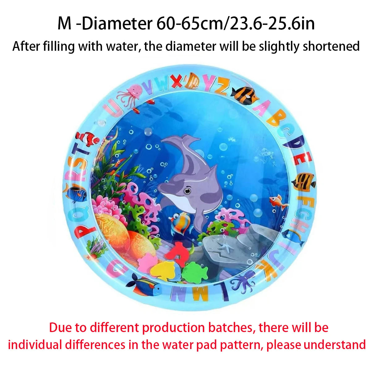 Inflatable Ocean Theme Pet Cooling Water Mat
