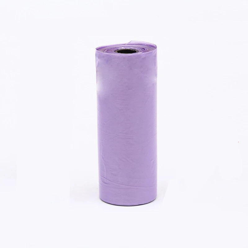Multi-Color Pet Waste Bags and Dispenser Roll