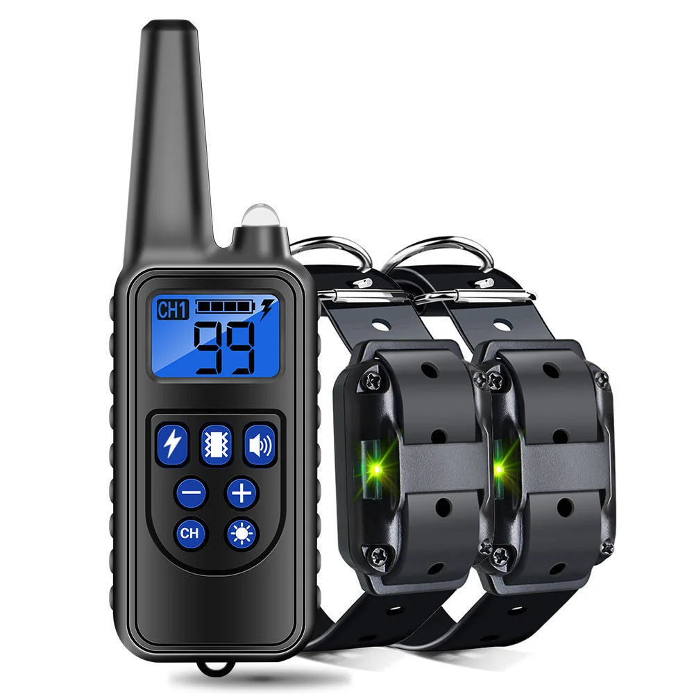 Rechargeable Electric Dog Training Collar with Clicker