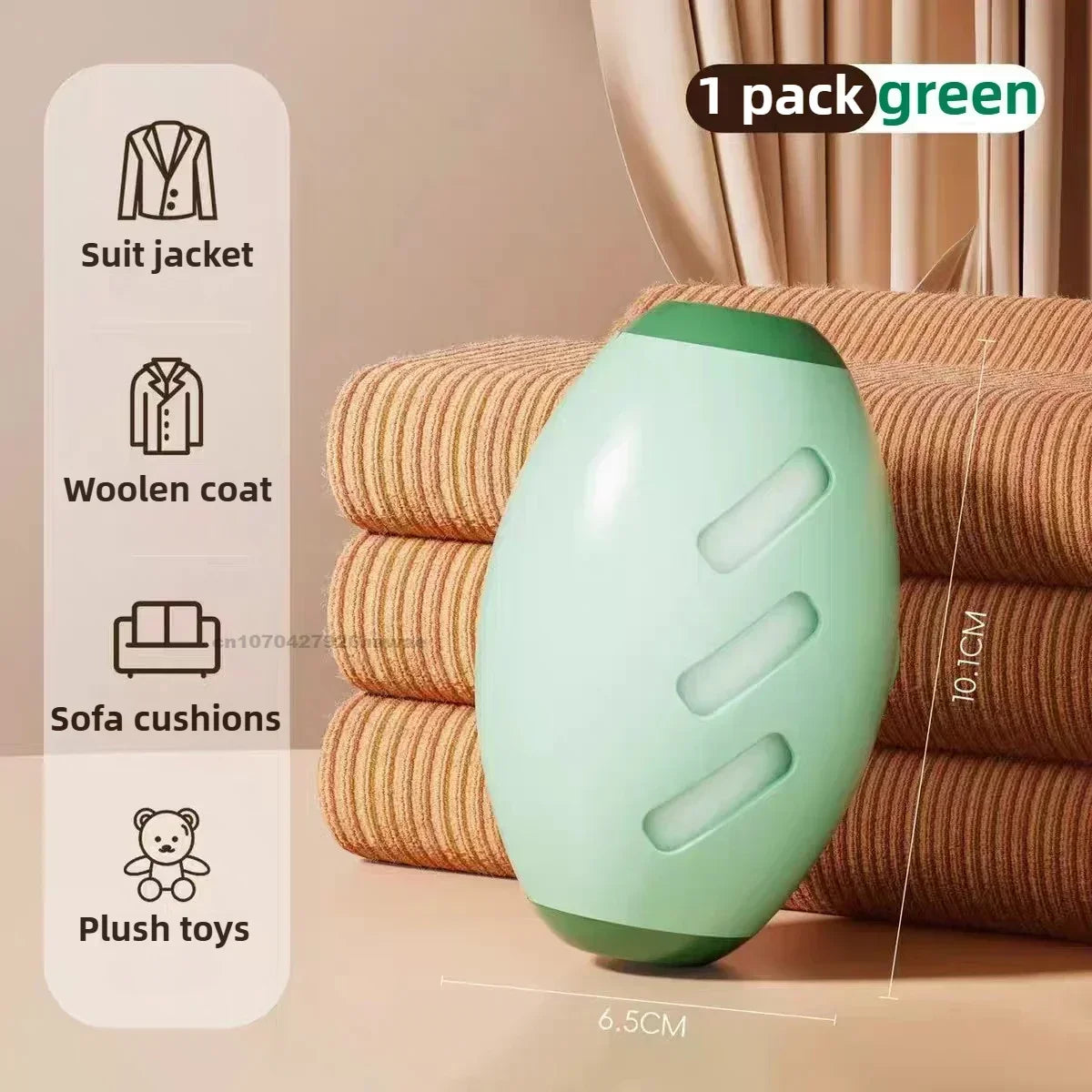 Portable Reusable Washable Lint Roller for Pet Hair and Dust Removal