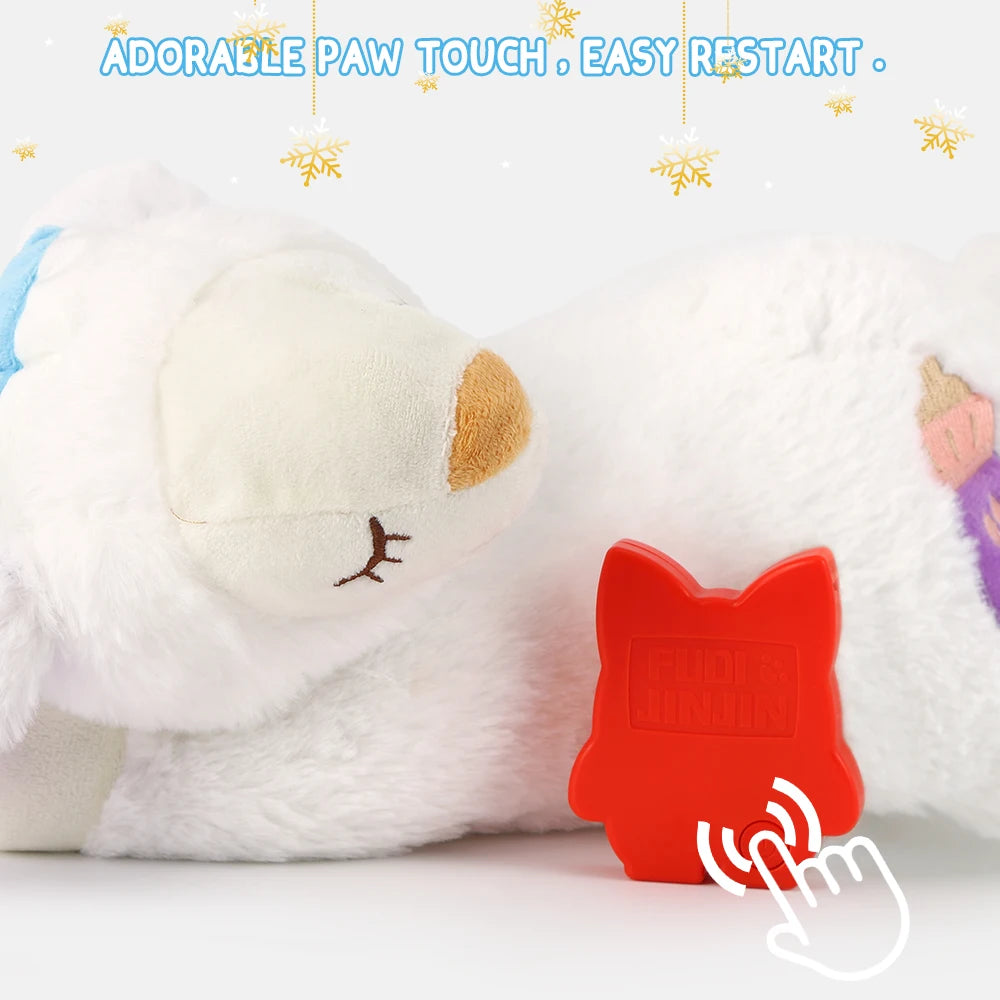Heartbeat Plush Dog Toy for Behavioral Training