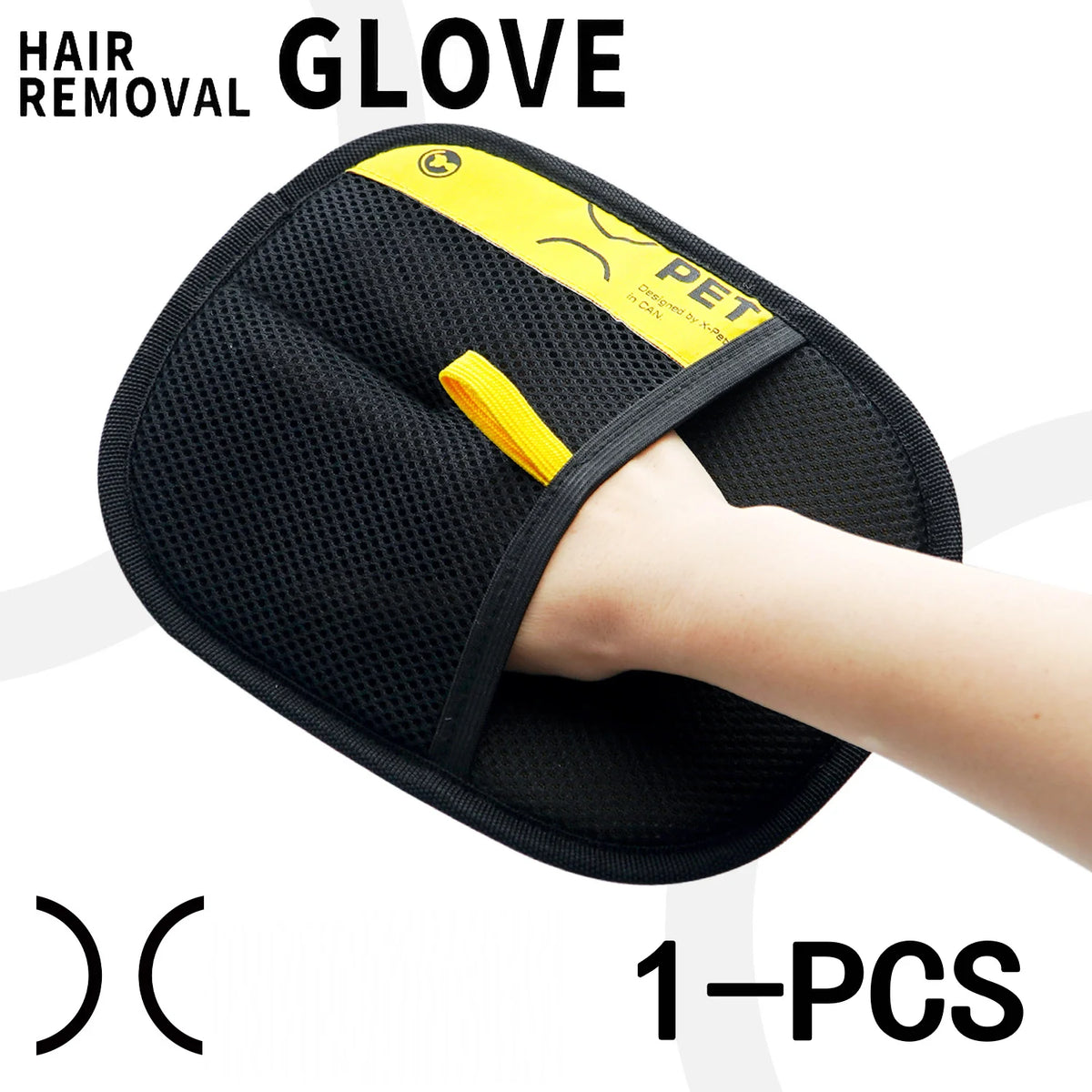 Reusable Pet Hair Remover Grooming Gloves