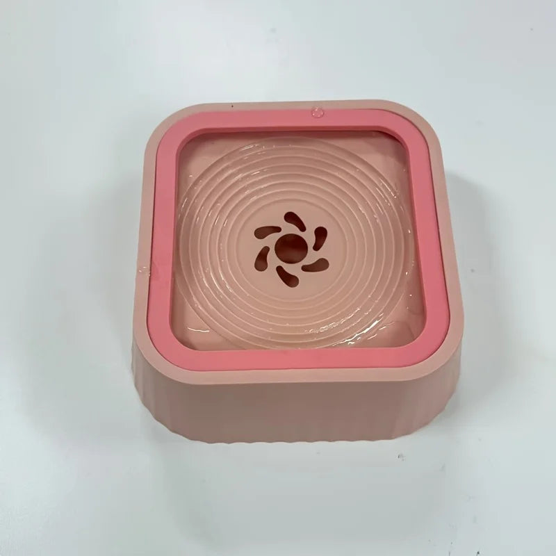 Splash-Proof Large Capacity Floating Pet Water Bowl