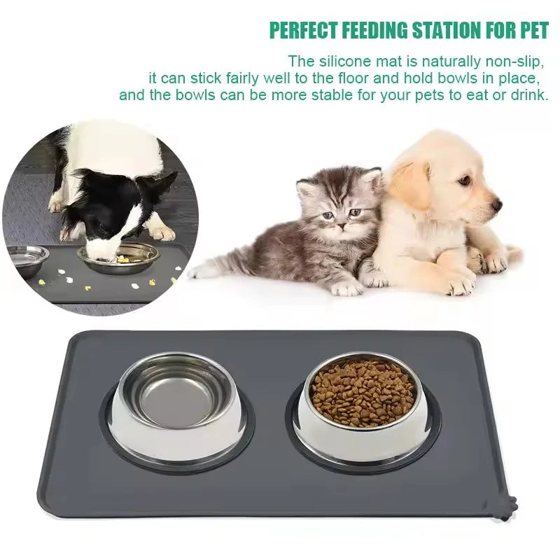 Waterproof Silicone Pet Feeding Mat