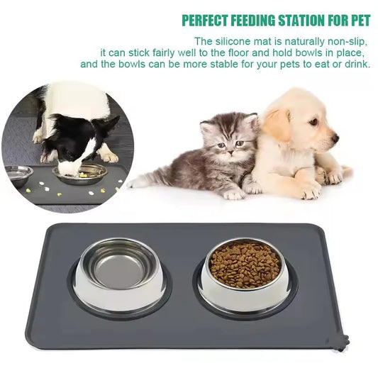 Waterproof Silicone Pet Feeding Mat