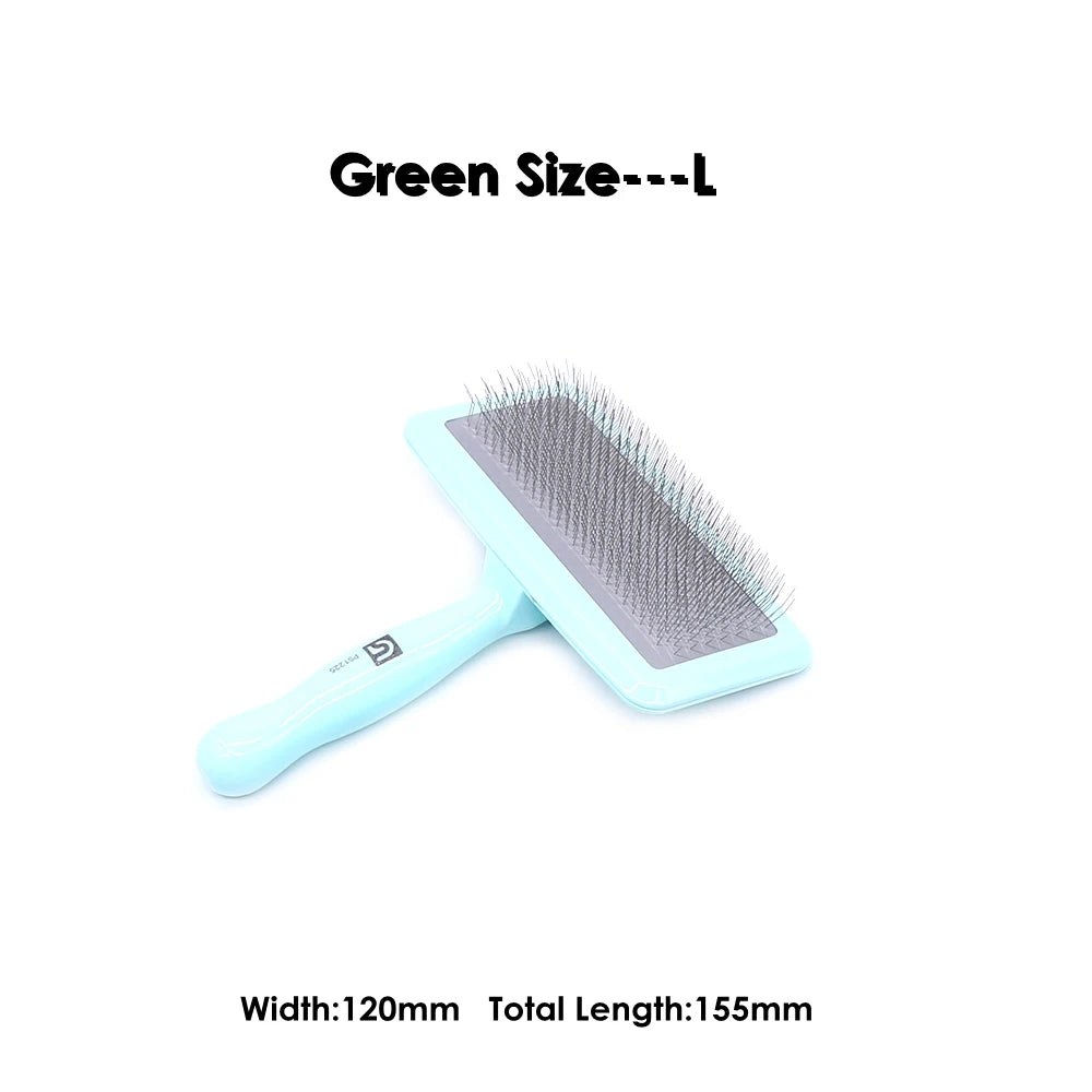 Self-Cleaning Pet Grooming and Shedding Brush