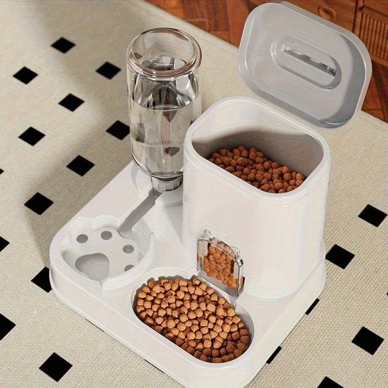 Large Capacity Automatic Pet Feeder and Water Dispenser